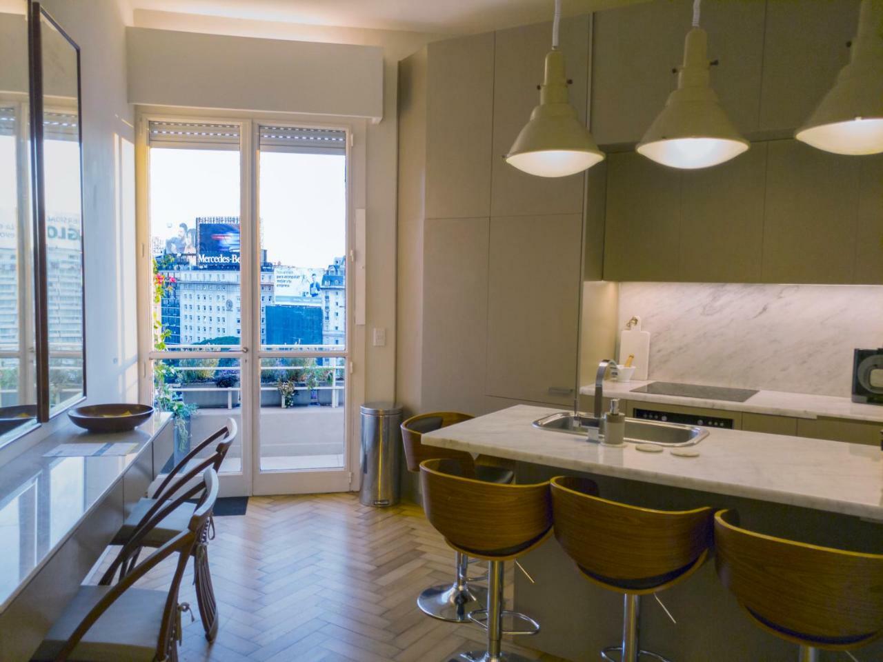 Penthouse frente al Obelisco con terraza Apartamento Ciudad Autónoma de Ciudad Autónoma de Buenos Aires Exterior foto
